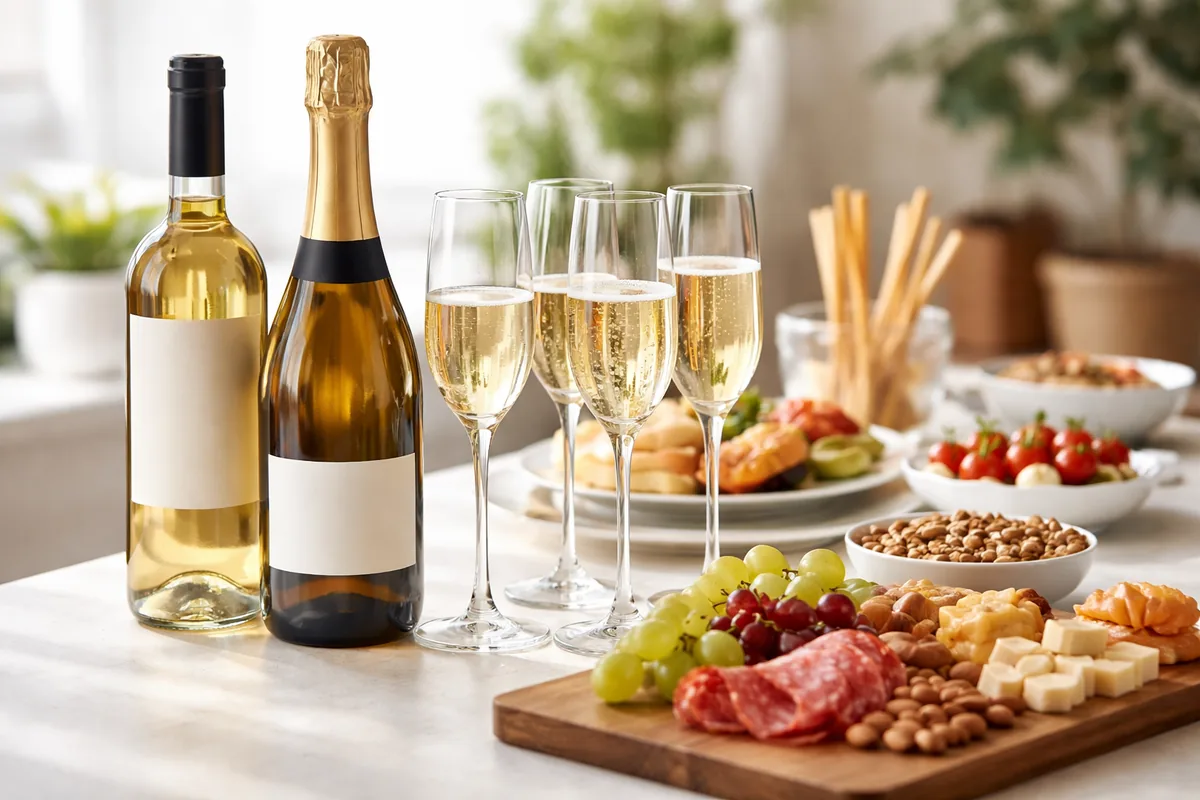Comment choisir les quantités de vin et de champagne pour un apéritif