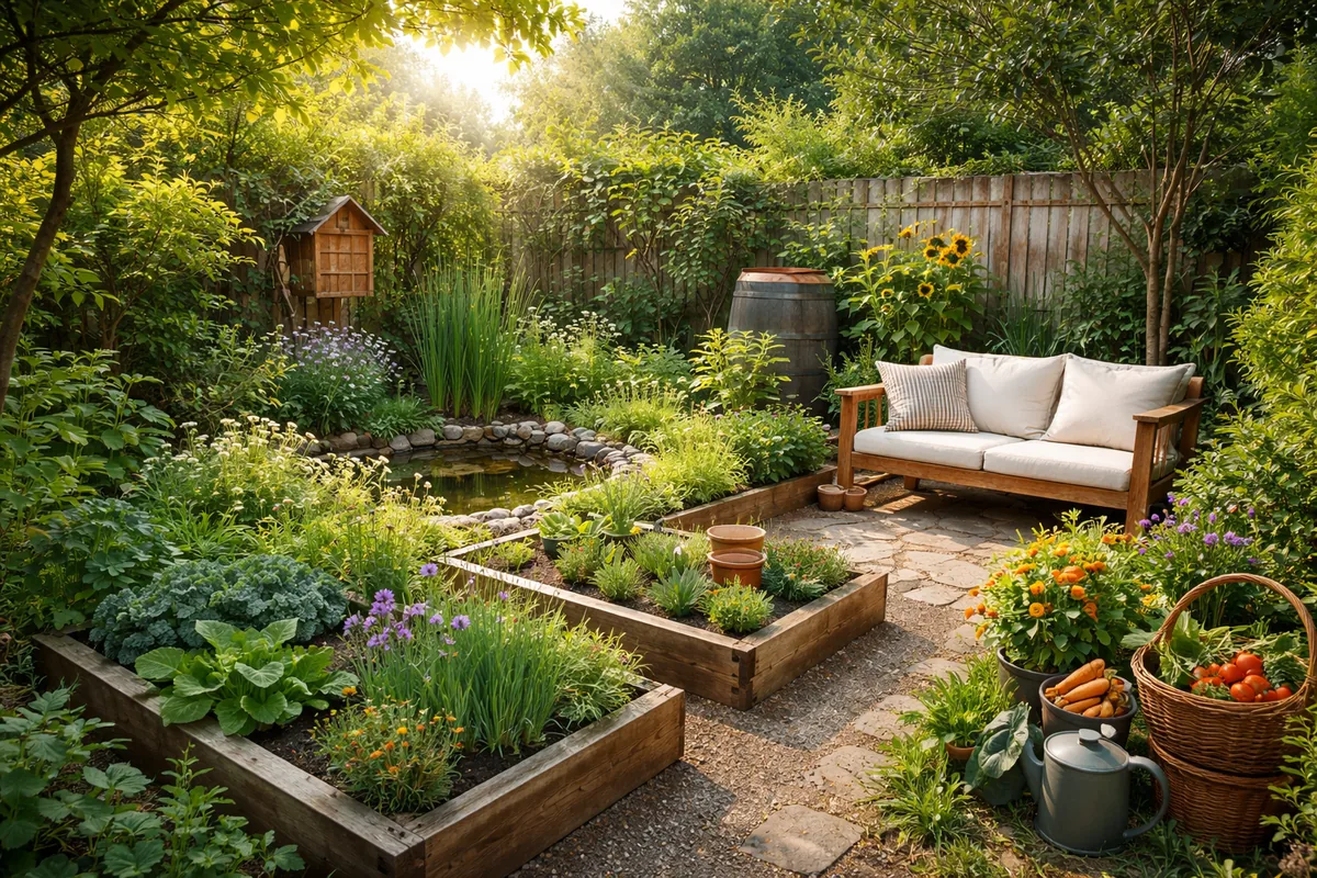 Comment aménager un petit jardin de façon écologique