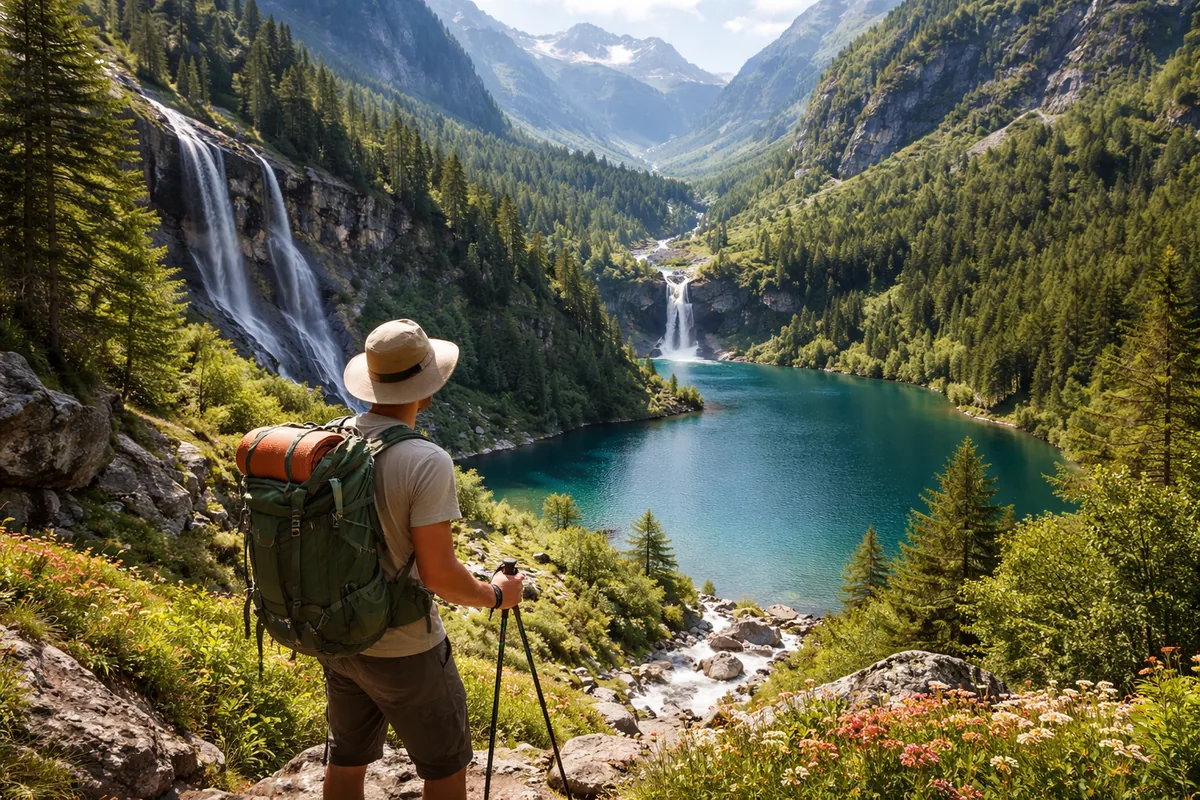 Comment organiser une randonnée autour des lacs et cascades en France