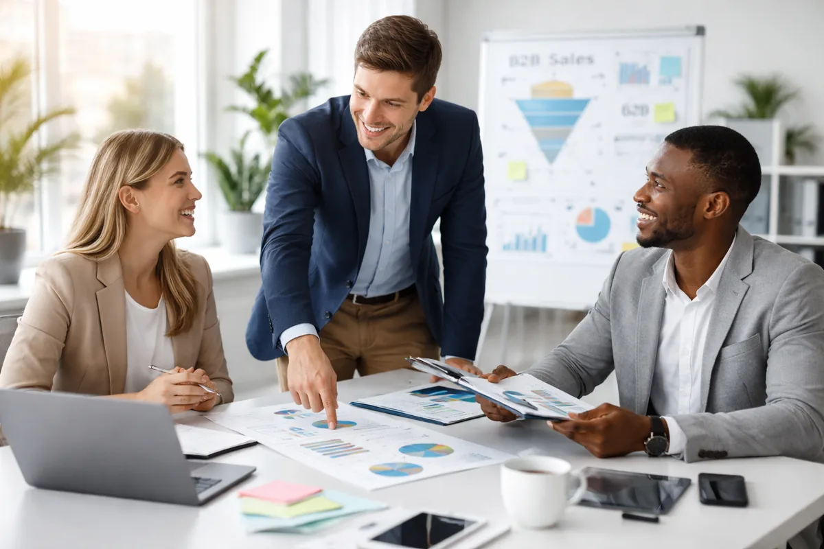 Comment établir une stratégie de vente B2B efficace pour une PME